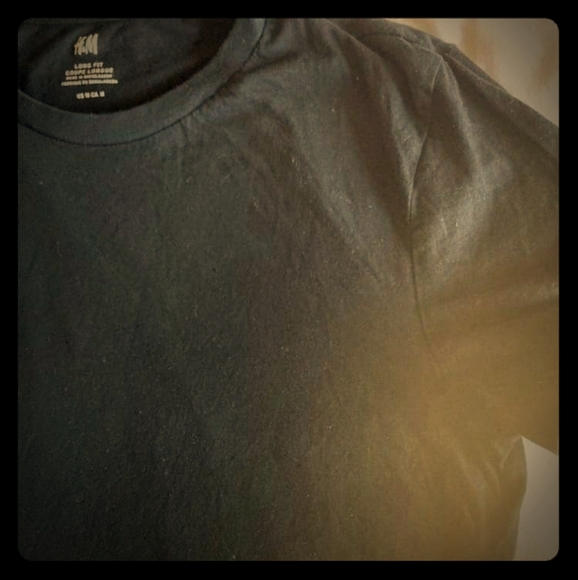 Short Sleeve Extra Long Scallop Tee - Picture 3 of 4